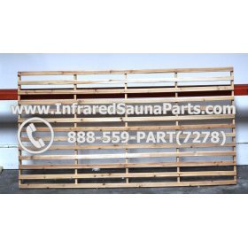 WOOD BACKRESTS - HEMLOCK WOOD BACKREST ( 34" x 63" ) 1