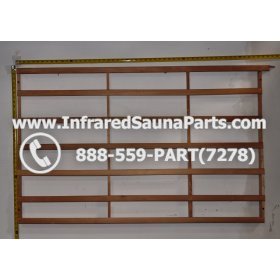 WOOD BACKRESTS - HEMLOCK BACKREST WITH CORNER  EDGE ( 33" x 55" ) 1