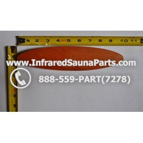 WOOD HANDLES + TOWEL HANDLES - HEMLOCK WOOD DOOR HANDLE STYLE 2 3