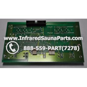 CIRCUIT BOARDS WITH  FACE PLATES - CIRCUIT BOARD WITH FACEPLATE  ZENAWAKENING INFRARED SAUNA   LYQPCB 4