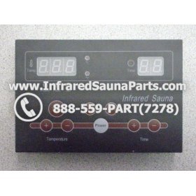 CIRCUIT BOARDS WITH  FACE PLATES - CIRCUIT BOARD WITH FACEPLATE ZENAWAKENING INFRARED SAUNA 06S10195 1