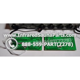 COMPLETE CONTROL POWER BOX WITH CONTROL PANEL - COMPLETE CONTROL POWER BOX VIDAL INFRARED SAUNA STYLE 2 WITH TWO CONTROL PANELS 4