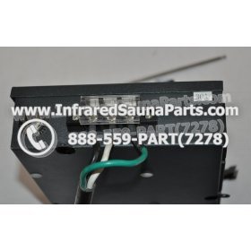 COMPLETE CONTROL POWER BOX 110V / 120V - COMPLETE CONTROL POWER BOX 110V  120V WITH 7 CIRCUIT BOARD PINS  6 FEMALE PLUGS SUPPLY WORLD INFRARED SAUNA 23