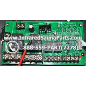 COMPLETE CONTROL POWER BOX 110V / 120V - COMPLETE CONTROL POWER BOX 110V / 120V WITH 8 CIRCUIT BOARD PINS SUPPLY WORLD INFRARED SAUNA 9