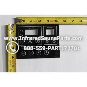 FACE PLATES - FACEPLATE FOR CIRCUIT BOARD E 156482 9 BUTTONS 3