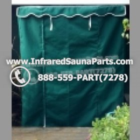 Racing - RAIN COVER FOR CORNER INFRARED SAUNA IN RACING FINISH 1