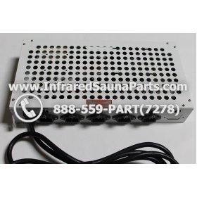 COMPLETE CONTROL POWER BOX 110V / 120V - COMPLETE CONTROL POWER BOX 110V / 120V WASAUNA STYLE 6 2