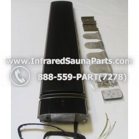 J INFRARED HEATERS 220V / 240V - J RADIANT INFRARED SAUNA CERAMIC HEATER JH-NR18-15B 1800 WATTS 220V /240V 12