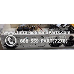 COMPLETE CONTROL POWER BOX 220V / 240V - COMPLETE CONTROL POWER BOX 220V / 240V WASAUNA INFRARED SAUNA STYLE 1 14