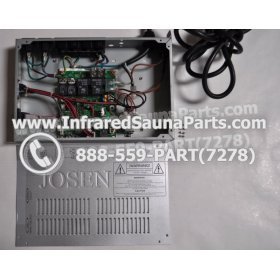 COMPLETE CONTROL POWER BOX 220V / 240V - COMPLETE CONTROL POWER BOX 220V / 240V WASAUNA INFRARED SAUNA STYLE 3 15
