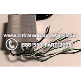 COMPLETE CONTROL POWER BOX 220V / 240V - COMPLETE CONTROL POWER BOX 220V / 240V O-SAUNA WITHOUT HIGH LIMIT SWITCH 8