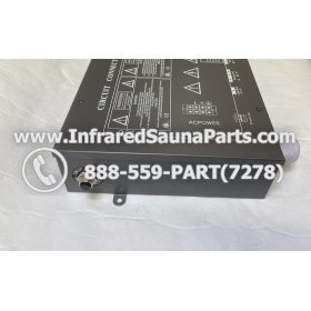 COMPLETE CONTROL POWER BOX WITH CONTROL PANEL - COMPLETE CONTROL POWER BOX 220V / 240V WITH HORIZONTAL PANEL AND BLUETOOTH OPTION 9