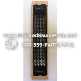 CERAMIC INFRARED SAUNA  HEATERS - Ceramic Infrared Sauna Heater / Complete Assembly Heater With Housing in Black - 110/120 - volt power source 1