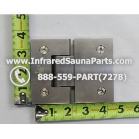 DOOR HINGES - GLASS DOOR HINGE STYLE 11 COMPLETE SET 4