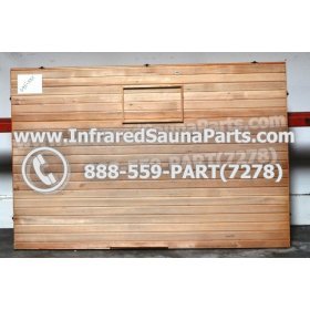 WOOD SAUNA FLOORS - HEMLOCK WOOD SAUNA FLOOR ( 39.5" x 59.2" ) 1