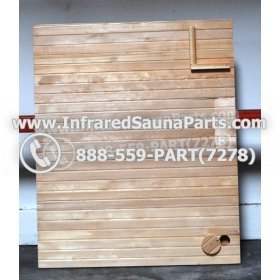 WOOD SAUNA WALLS - HEMLOCK WOOD SAUNA PANEL ( 45.8" x 38" ) 3