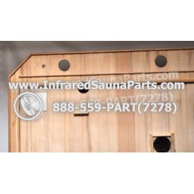 WOOD SAUNA ROOF - HEMLOCK WOOD SAUNA ROOF ( 55" x 72" ) 2