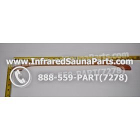 WOOD HANDLES + TOWEL HANDLES - HEMLOCK WOOD TOWEL HANDLE ( 22.2" x 2" ) 3