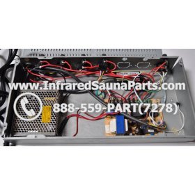 COMPLETE CONTROL POWER BOX 110V / 120V - COMPLETE CONTROL POWER BOX 110V / 120V KEYSBACKYARD INFRARED SAUNA STYLE 2 9