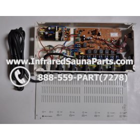 COMPLETE CONTROL POWER BOX 110V / 120V - COMPLETE CONTROL POWER BOX 110V / 120V KEYSBACKYARD INFRARED SAUNA STYLE 4 5