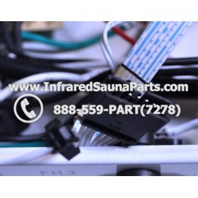 COMPLETE CONTROL POWER BOX WITH CONTROL PANEL - COMPLETE CONTROL POWER BOX MASTERSAUNA INFRARED SAUNA STYLE 1 WITH ONE CONTROL PANEL 11