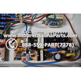COMPLETE CONTROL POWER BOX 110V / 120V - COMPLETE CONTROL POWER BOX 110V / 120V MASTERSAUNA INFRARED SAUNA STYLE 4 10