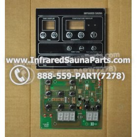 CIRCUIT BOARDS WITH  FACE PLATES - CIRCUIT BOARD WITH FACE PLATE SRZHX001 - (10 BUTTONS) IRONMAN 1