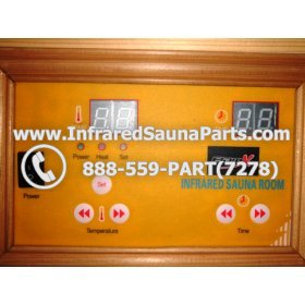 CIRCUIT BOARDS WITH  FACE PLATES - CIRCUIT BOARD WITH FACEPLATE PRECISION THERAPY INFRARED SAUNA LYQPCB 11