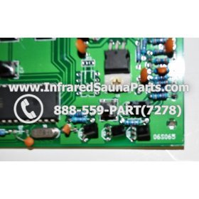 CIRCUIT BOARDS WITH  FACE PLATES - CIRCUIT BOARD WITH FACE PLATE PRECISION THERAPY INFRARED SAUNA 06S065 7