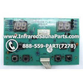 CIRCUIT BOARDS / TOUCH PADS - CIRCUIT BOARD  TOUCHPAD HEALTHLAND INFRARED SAUNA NYSN3DB F1.3 WITH WIRE 1