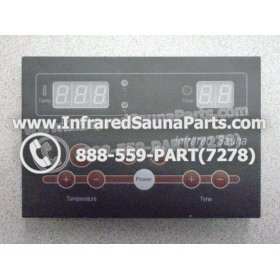 CIRCUIT BOARDS WITH  FACE PLATES - CIRCUIT BOARD WITH FACEPLATE PRECISION THERAPY INFRARED SAUNA  XZSN1DB V1.5 1