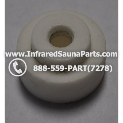 INFRARED SAUNA HEATER ACCESSORIES  - INFRARED SAUNA CERAMIC HEATER END CAP 1