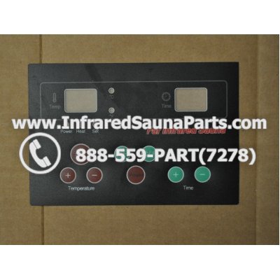 FACE PLATES - FACEPLATE FOR CIRCUIT BOARD HYDRA INFRARED SAUNA XZSN1DB V1.5 1