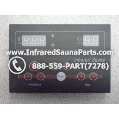 CIRCUIT BOARDS WITH  FACE PLATES - CIRCUIT BOARD WITH FACEPLATE VIDAL INFRARED SAUNA 06S10195 1