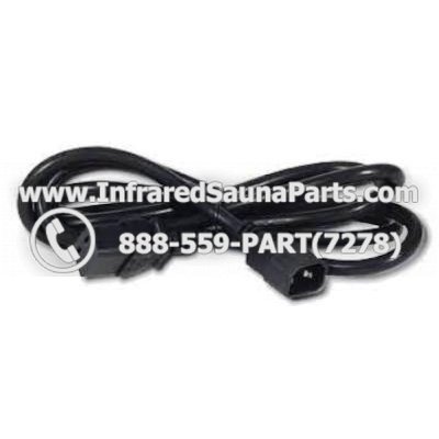 PLUG IN WIRES - PLUG IN WIRE 6ft IEC C14 to C19 143 SJT 1