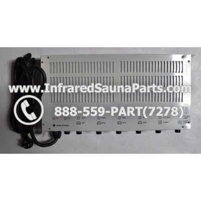 COMPLETE CONTROL POWER BOX 220V / 240V - COMPLETE CONTROL POWER BOX 220V / 240V JOSEN INFRARED SAUNA STYLE 4 1