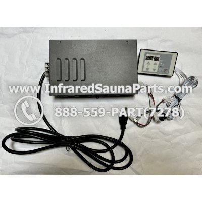 COMPLETE CONTROL POWER BOX WITH CONTROL PANEL - COMPLETE CONTROL POWER BOX  INFRARED SAUNA MODEL H1709011 H1502D1 WITH ONE CONTROL PANEL 1
