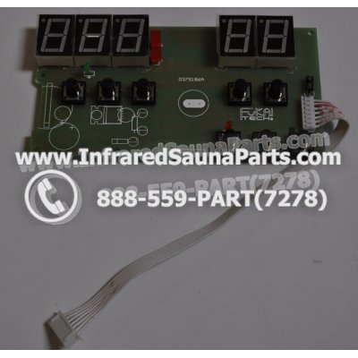 CIRCUIT BOARDS / TOUCH PADS - CIRCUIT BOARD  TOUCHPAD SAUNAS TODAY INFRARED SAUNA  037S186A 1